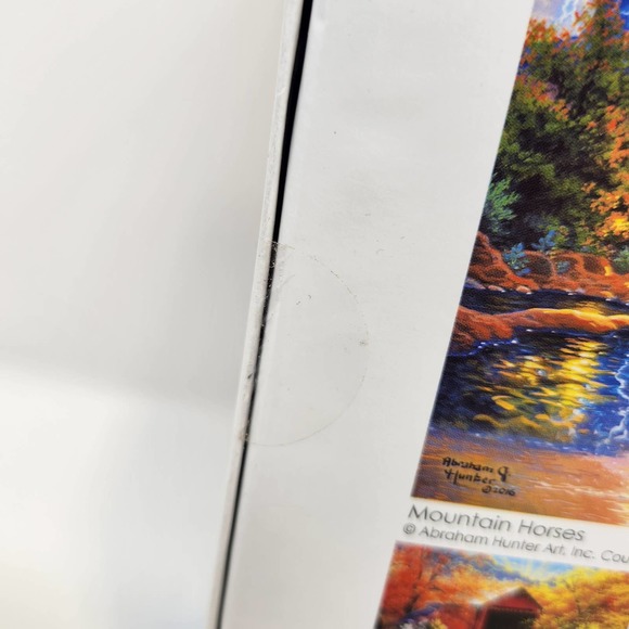 Abraham Hunter Mountain Horses Jigsaw Puzzle 1000 Pieces New Sealed - Picture 4 of 5